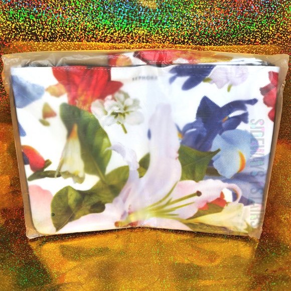 SEPHORA LILY LARGE WRISTLET CLUTCH makeup bag 13.5" zipper sleeve storage pouch - Picture 3 of 14